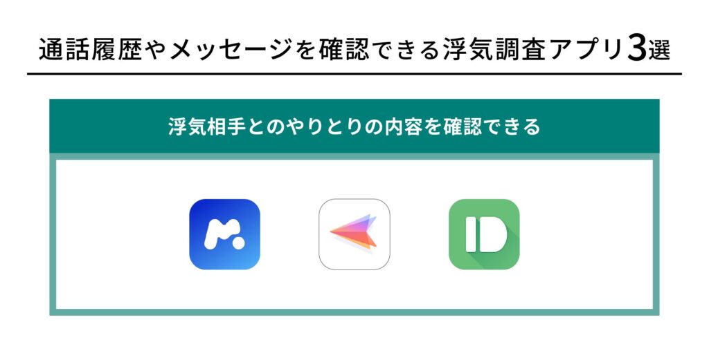 通話履歴やメッセージを確認できる浮気調査アプリ３選